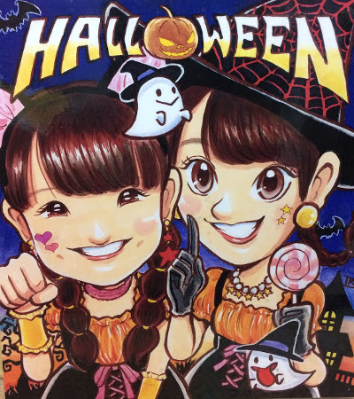 ハロウィン似顔絵